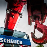 Autokrandienst der Firma Scheuer in Limburg